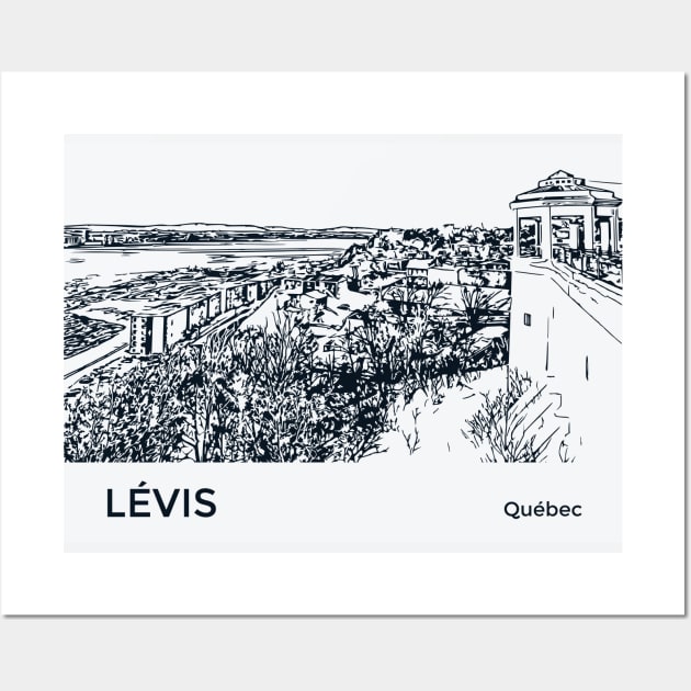 Levis Quebec Wall Art by Lakeric